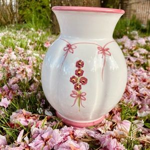 Vintage Italian ceramic vase